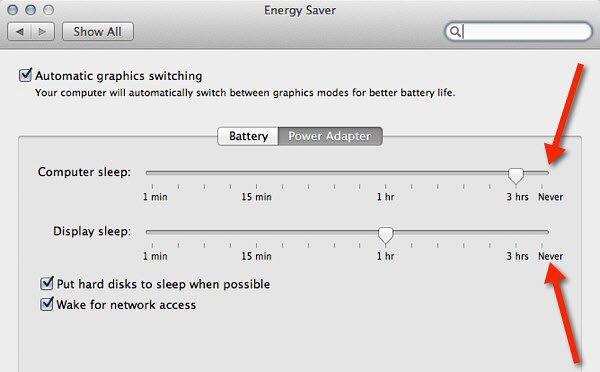 Energy Saver App Mac
